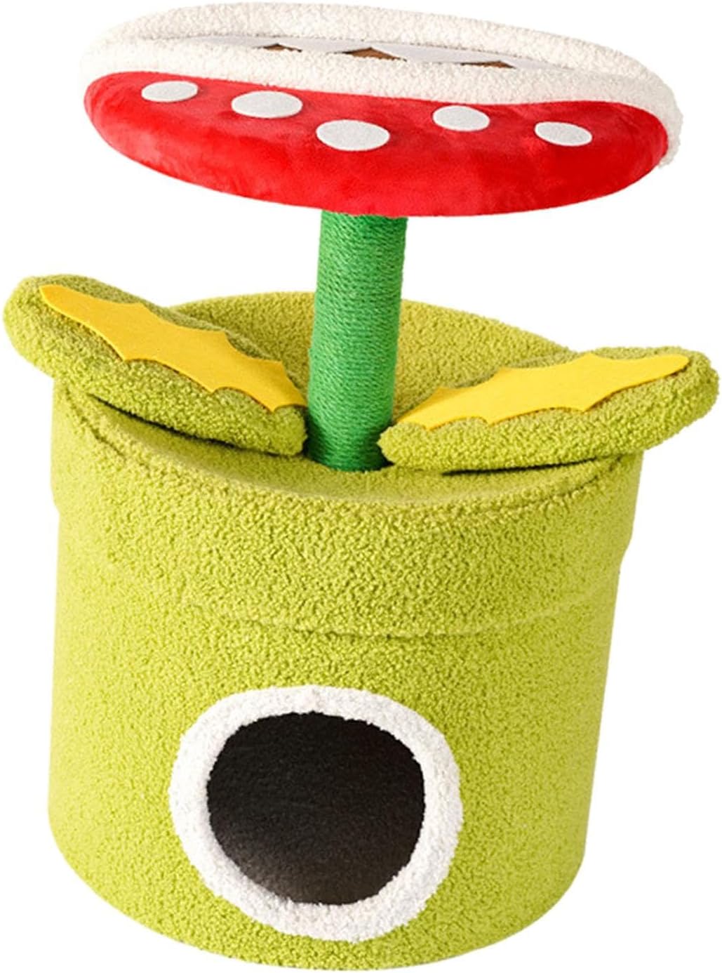 Cat Tree Toy Scratching Post Activity Center Playing House Grind Claws Interactive Pets Supplies Hut Climbing Frame Cat House