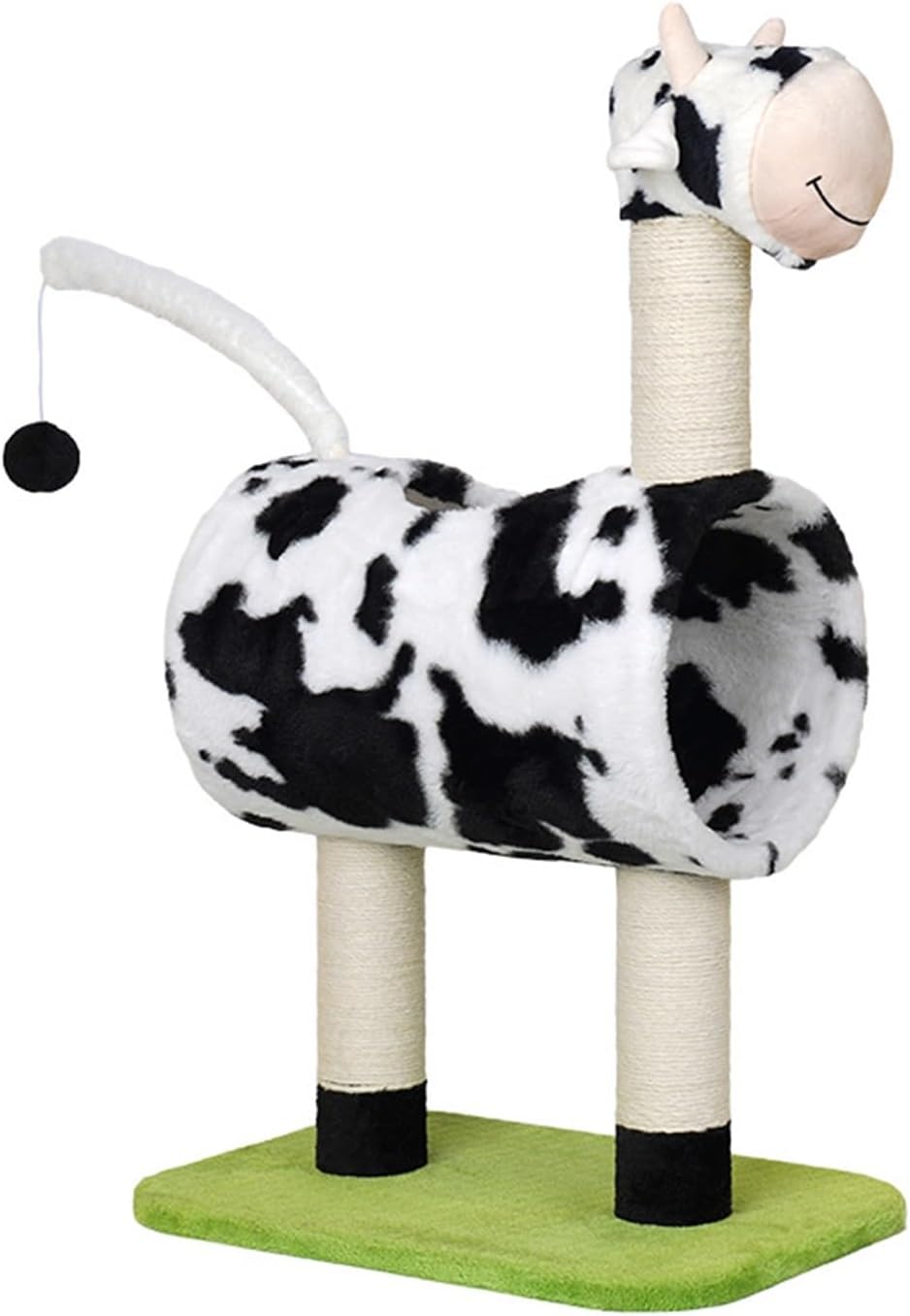 Cat Climbing Frame Pet Scratching Tree House Cats Cow Modelling Sisal Scratch Pole Multifunction Grinding Pawl Scratcher