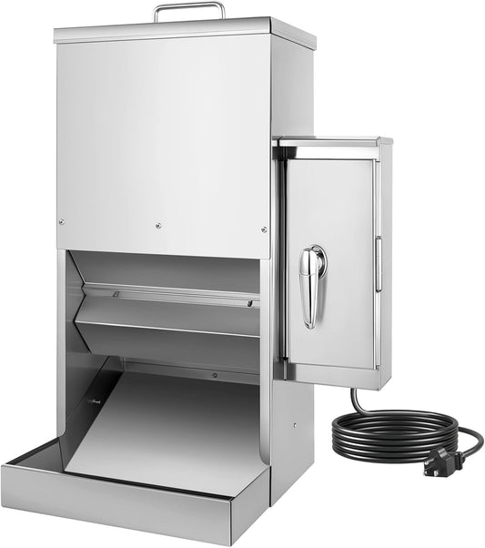 16L Large Automatic Dog Feeder with Timer, Stainless Steel Pet Food Dispenser W/Programmable Feeding Schedule for Large Breed Dogs or Cats